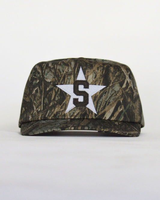 Letterman Hat | Camo