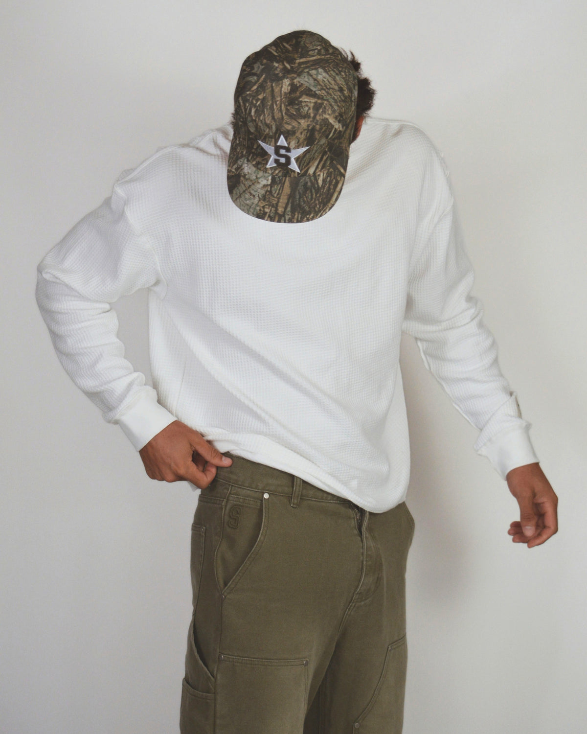 Letterman Hat | Camo