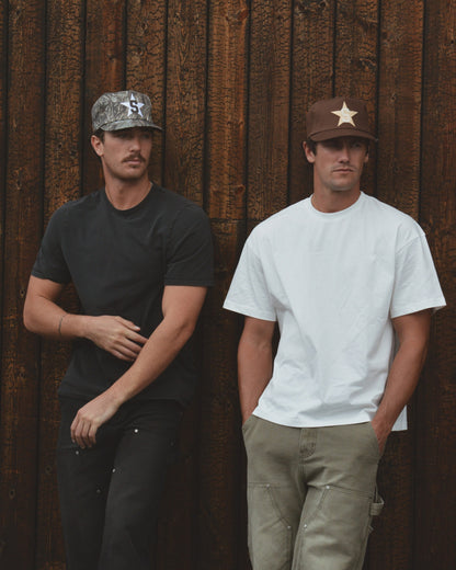 Letterman Hat | Camo