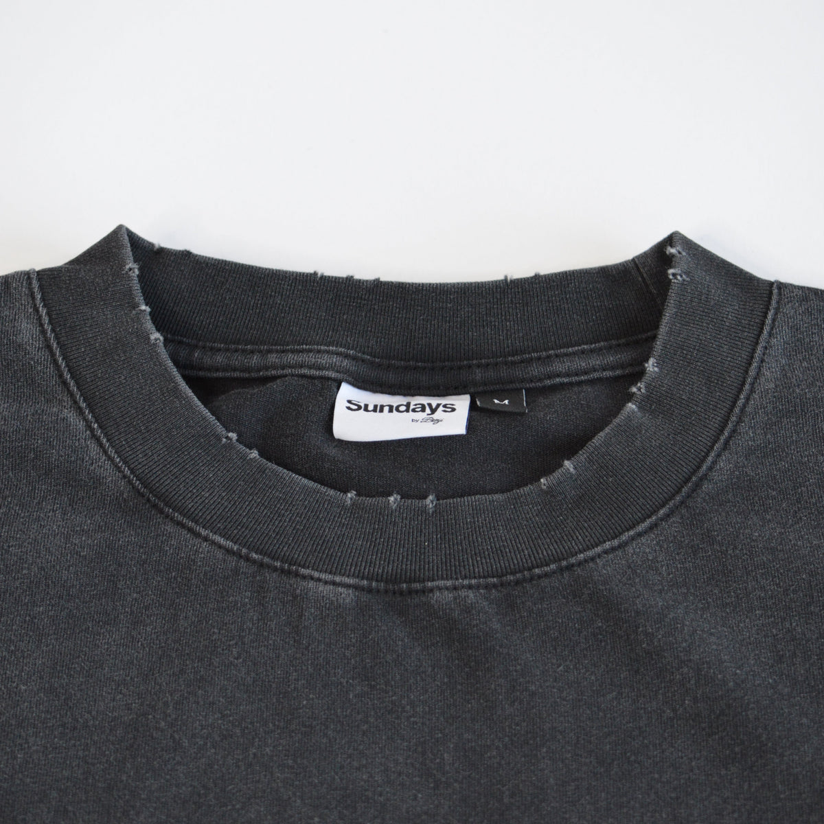 Distressed Long Line | Vintage Black