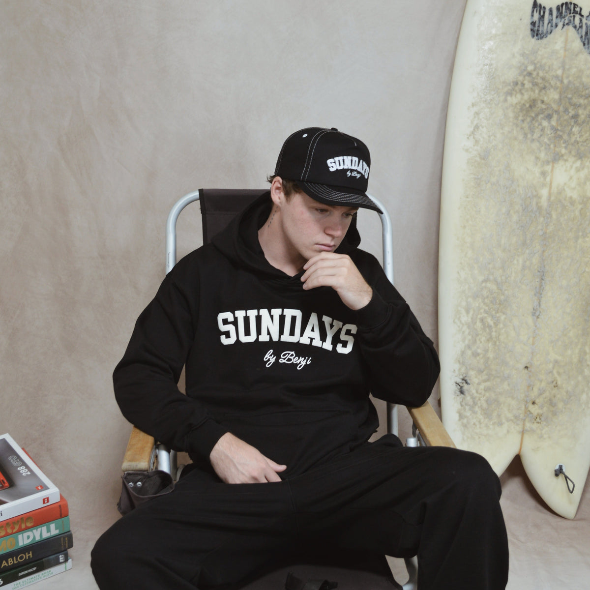 Varsity Hat | Black
