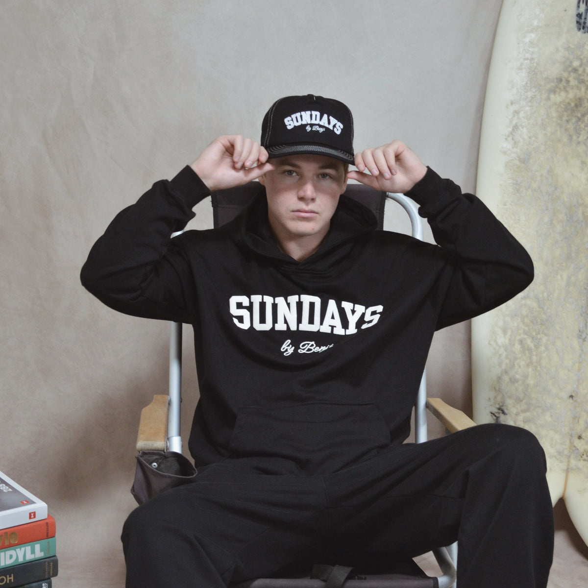 Varsity Hat | Black