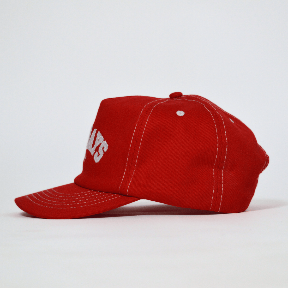 Varsity Hat | Cherry