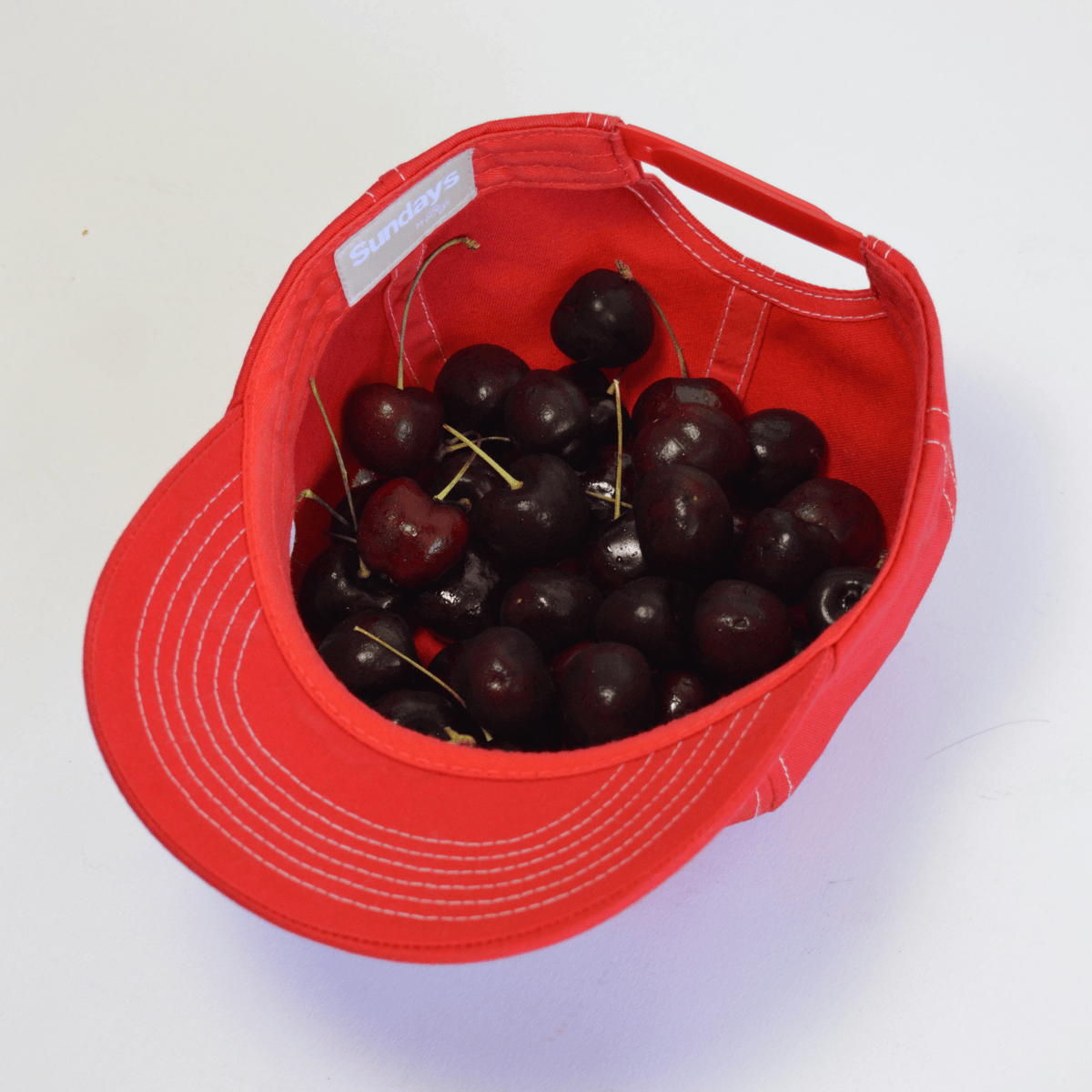 Varsity Hat | Cherry