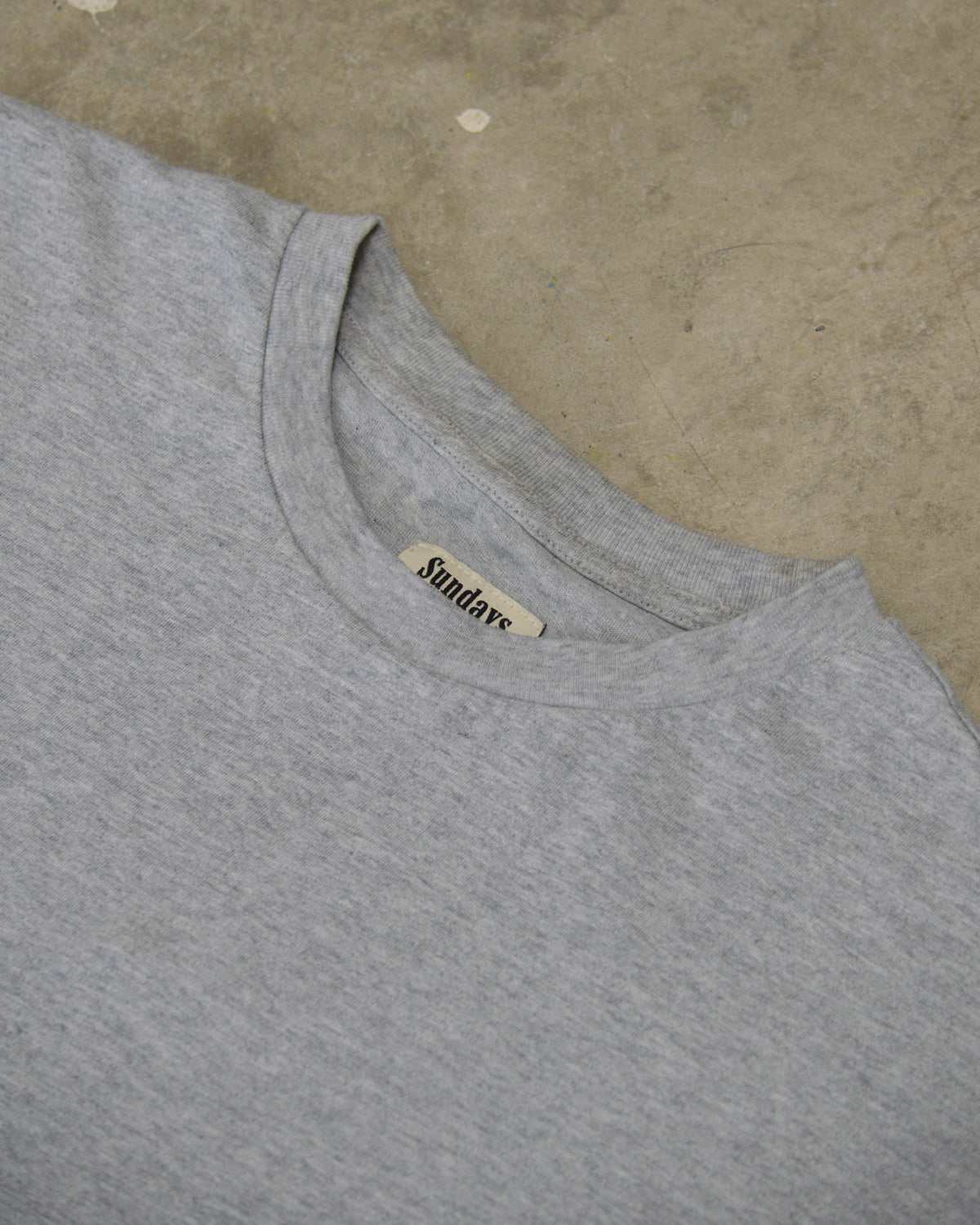 Box Tee | Heather Gray