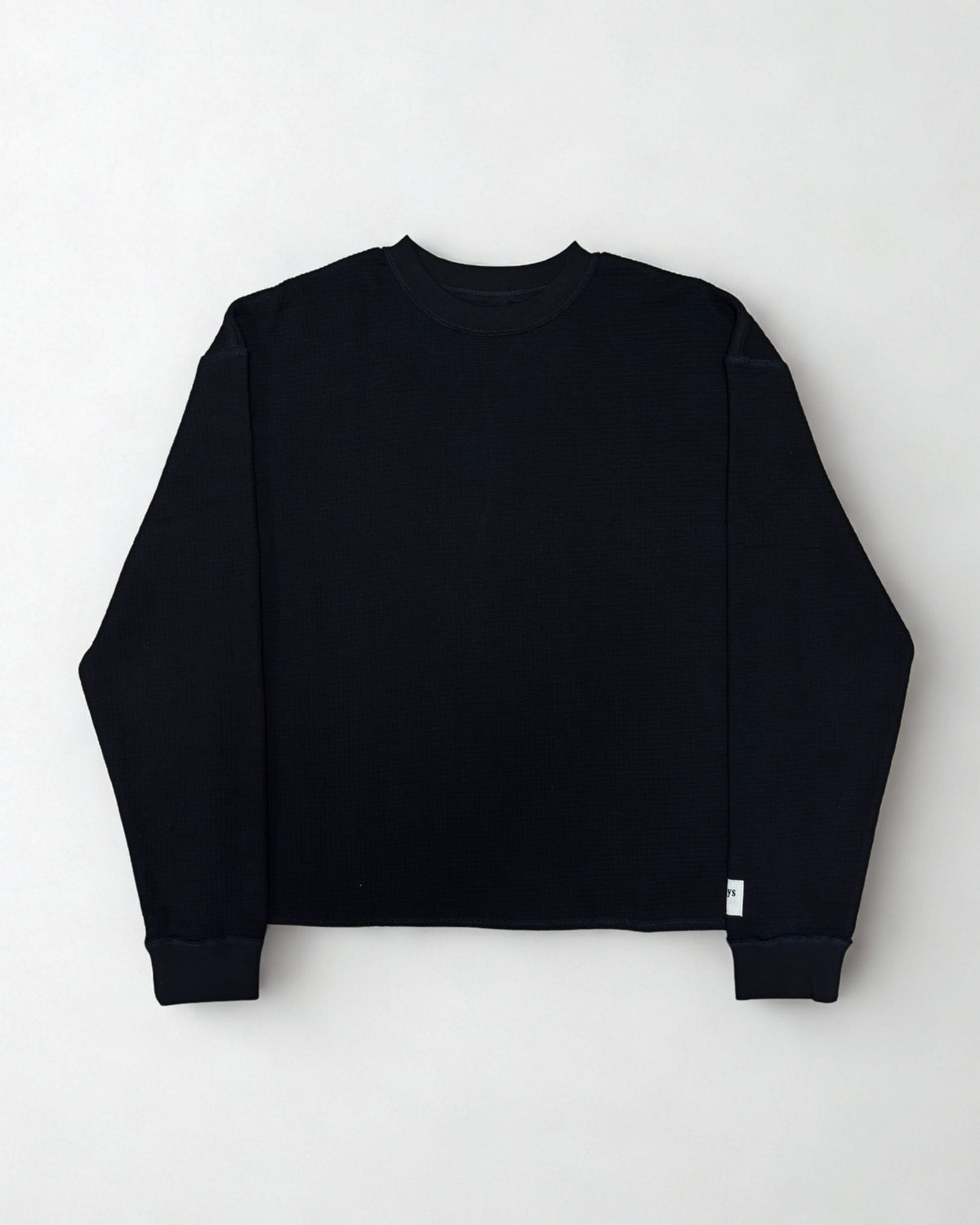 Vintage Waffle | Black
