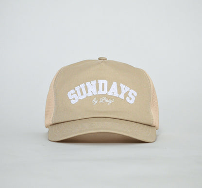 Varsity Trucker Hat | Khaki
