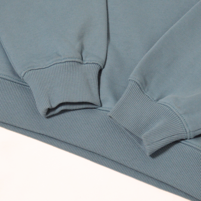 Varsity Hoodie | Dusty Blue